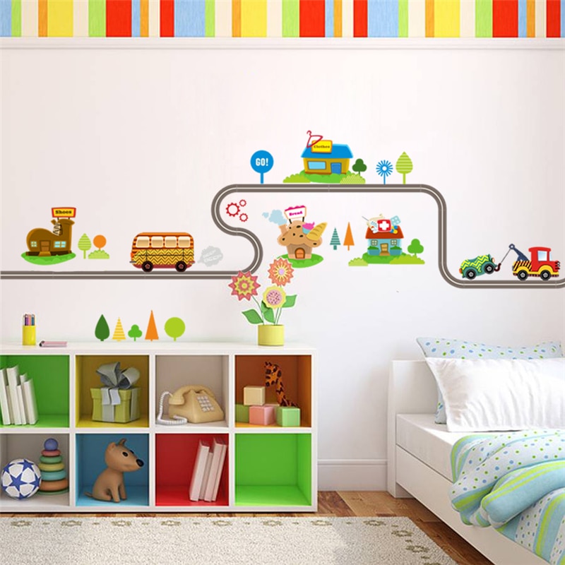 Wall Stickers for Kids Cars Design